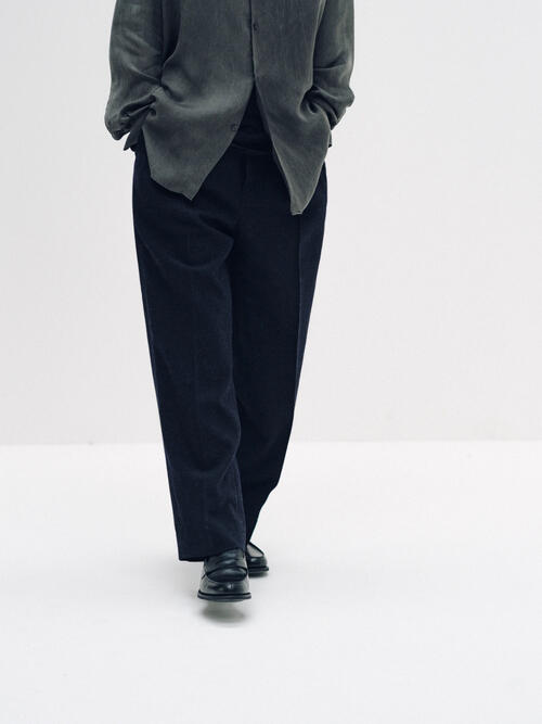 캡틴선샤인 울 바지 Belted Riviera Pants 25AW