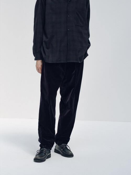 캡틴선샤인 팬츠 바지 Cotton Velvet Track Pants 25AW