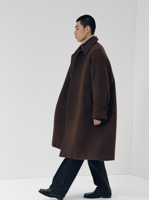 캡틴선샤인 울 코트 Umbrella Coat 울 알파카 25AW