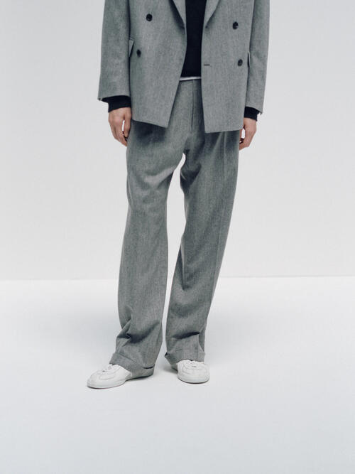 캡틴선샤인 울 팬츠 바지 2Pleats Trousers 25AW