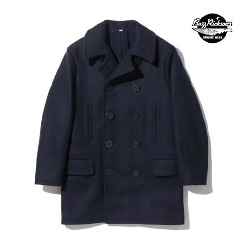버즈릭슨 울 피 코트 BR14146 해군 밀리터리