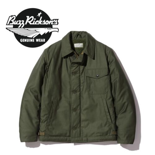 버즈릭슨 A-2 덱 데크 재킷 점퍼 밀리터리 BR14956 일본 빈티지 아메카지