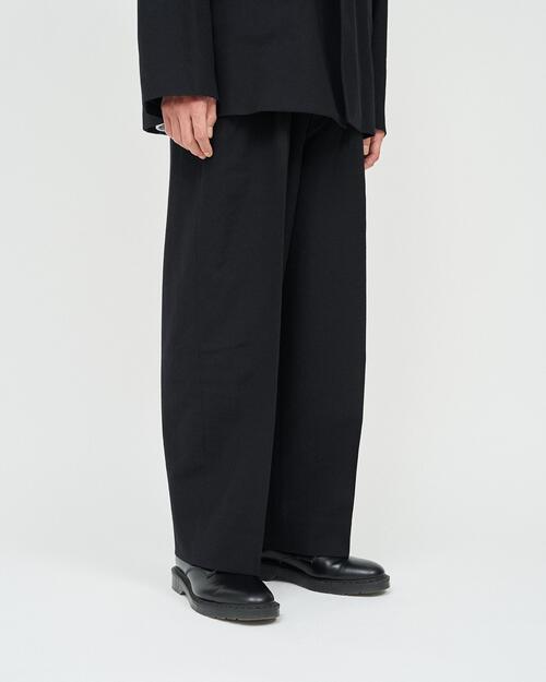 프레쉬서비스 X blurhms 바지 Wool Gabardine Wide Easy Slacks 25AW