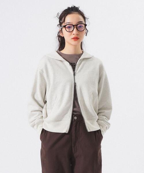 빔즈 보이 세일러 스웨트 풀 집업 점퍼 여성 13-13-0417-101 25AW