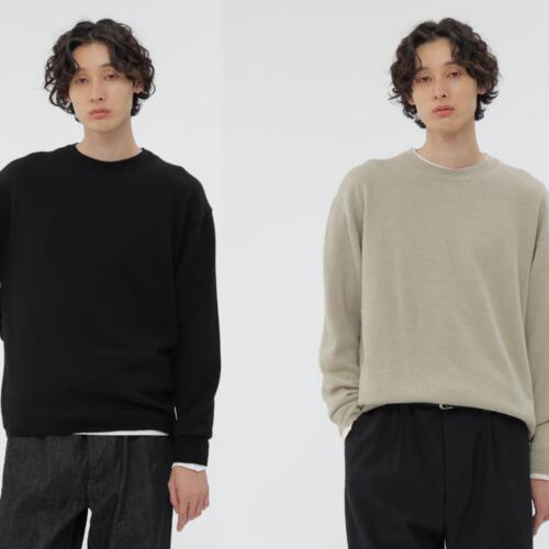 마가렛호웰 남성 니트 WASHABLE WOOL SILK KNITWEAR 25AW