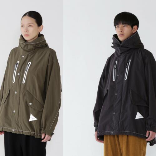 앤드원더 재킷 점퍼 코트 fishtail Octa coat 25AW