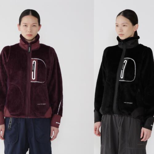 앤드원더 high loft fleece jacket 점퍼 재킷 25AW