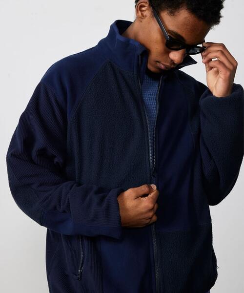 빔즈 플리스 블루종 와이드 점퍼 재킷 25AW 11-18-3303-147