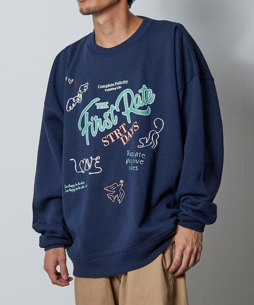 프릭스스토어 스웨트 티 기모 맨투맨 25AW 1221248900896