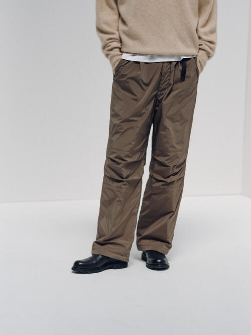 캡틴선샤인 바지 Poly Nylon Puffer Pants 25AW