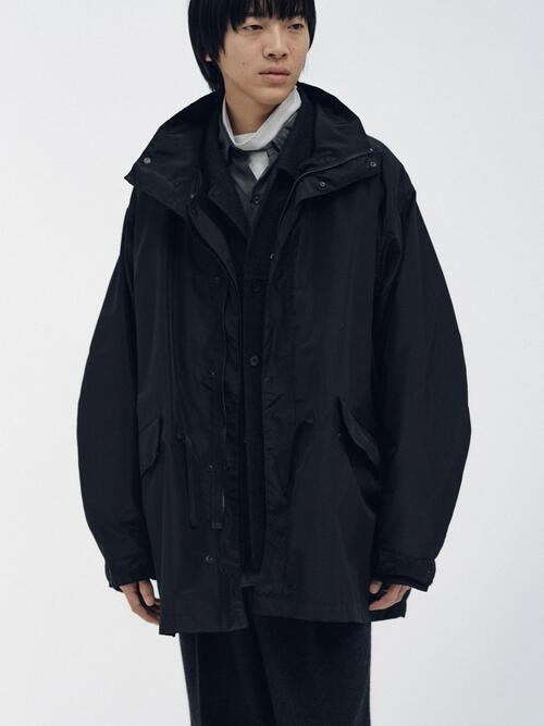 캡틴선샤인 재킷 코트 Silk Poly Mil Coat 25AW