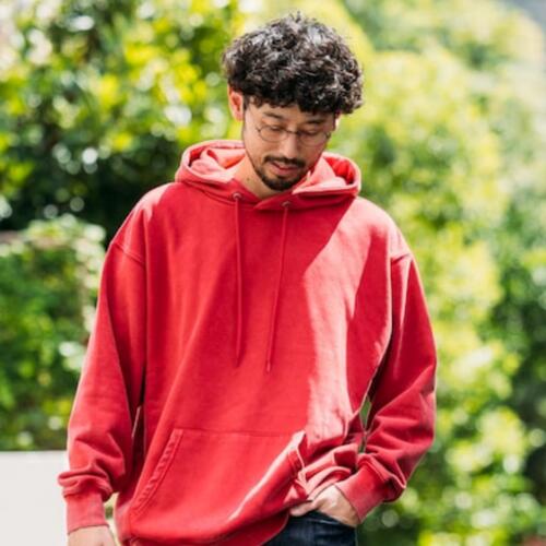 프릭스스토어 13oz 헤비웨이트 후드 스웨트 티 맨투맨 피그먼트 25AW 1023248903132