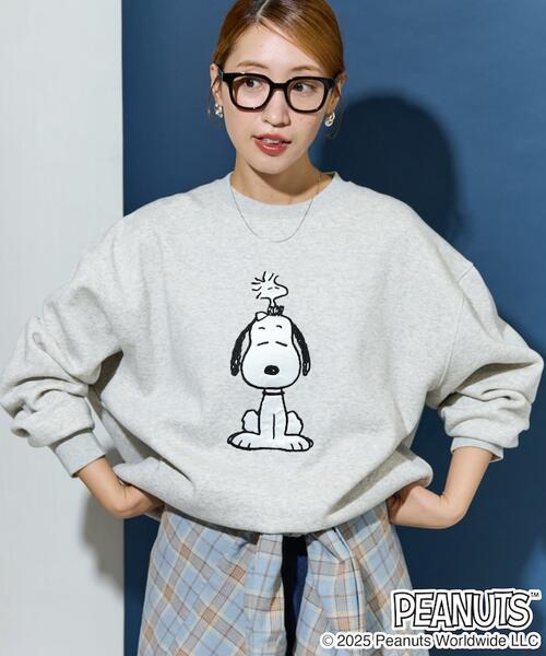 프릭스스토어 스누피 스웨트 티 여성 기모 맨투맨 25AW 1322248901463