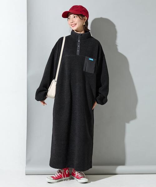 프릭스스토어 X 카부 플리스 보아 원피스 25AW 1314105100001