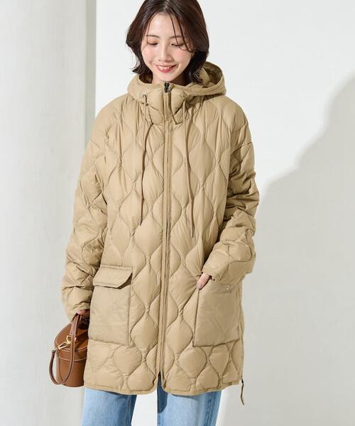 타이온 X 프릭스스토어 소프트 다운 코트 퀼팅 패딩 재킷 여성 25AW 1355371000017