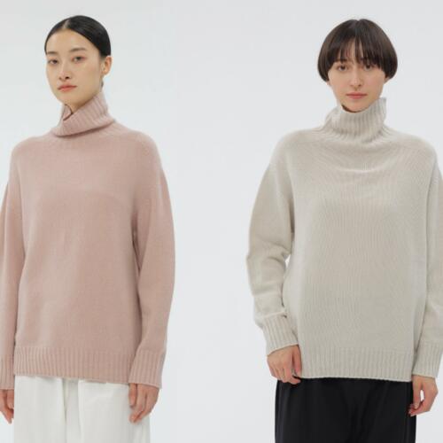 마가렛호웰 여성 터틀넥 니트 SOFT CASHMERE KNITWEAR 25AW