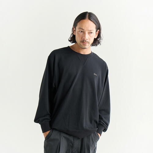 난가 스웨트 티 DRY MIX TERRY CREW SWEAT 25AW