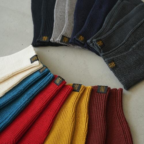 바토너 솔리드 울 니트 핸드 워머 핑거리스 장갑 25AW BN-25FI-002