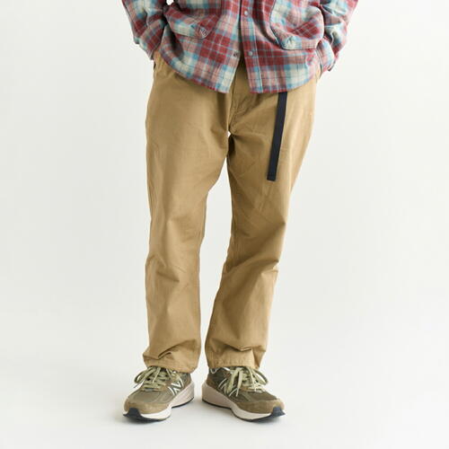 난가 바지 WEAVING BELT CHINOTAPER PT 25AW