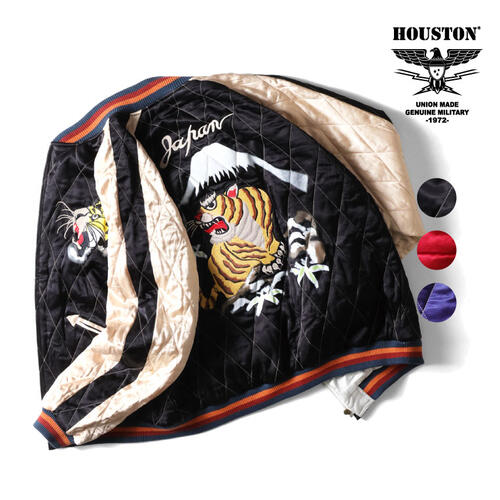 HOUSTON 휴스턴 레이온 수베니어 재킷 퀼팅 스카잔 점퍼 25aw 51528