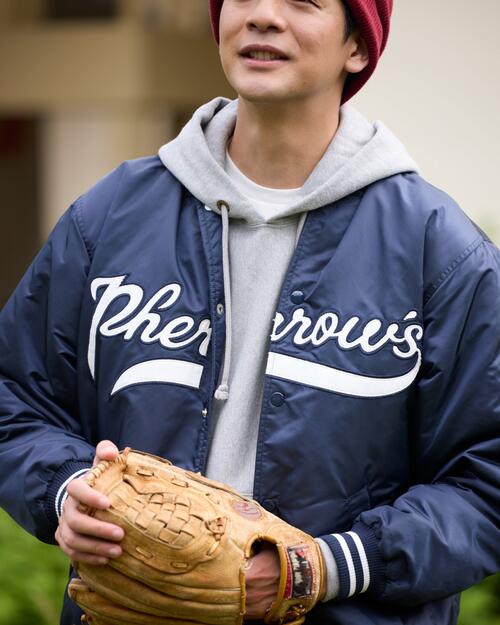 페로우즈 로고 베이스볼 스타디움 재킷 점퍼 25W-PNSJ1 25AW