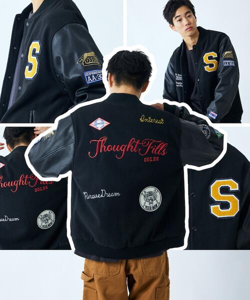 프릭스스토어 멀티 자수 패치 스타잔 점퍼 25AW 1251248900735