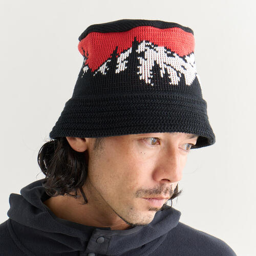 난가 니트 버킷 햇 모자 JACQUARD KNIT HAT 25AW