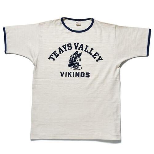 웨어하우스 4059 TEAYS VALLEY 링거 반팔 티 빈티지 25AW