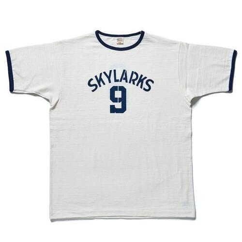 웨어하우스 4059 SKYLARKS 링거 반팔 티 빈티지 25AW