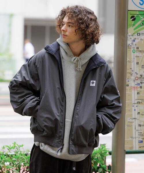 프릭스스토어 X 컬럼비아 나일론 플리스 리버시블 블루종 25AW 1251129900299