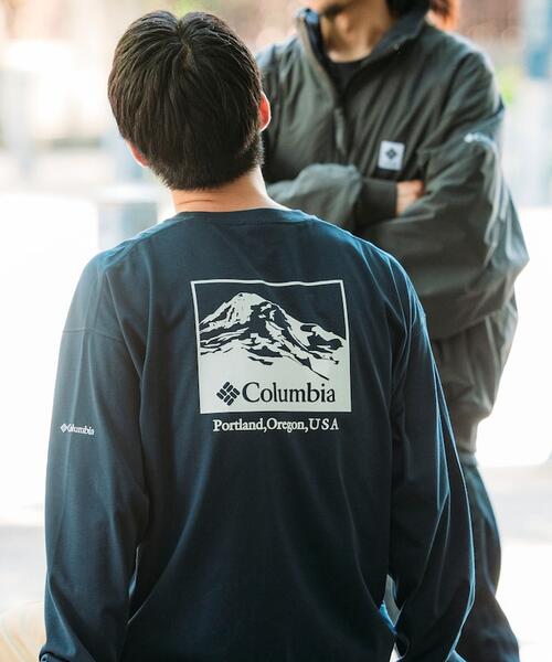 컬럼비아 X 프릭스스토어 백프린트 긴팔 티 1221129900054 25AW