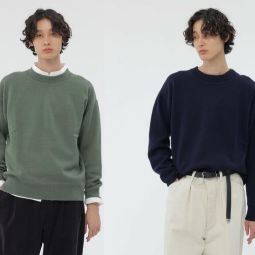 마가렛호웰 남성 니트 WASHABLE PLAIN WOOL KNITWEAR 25AW