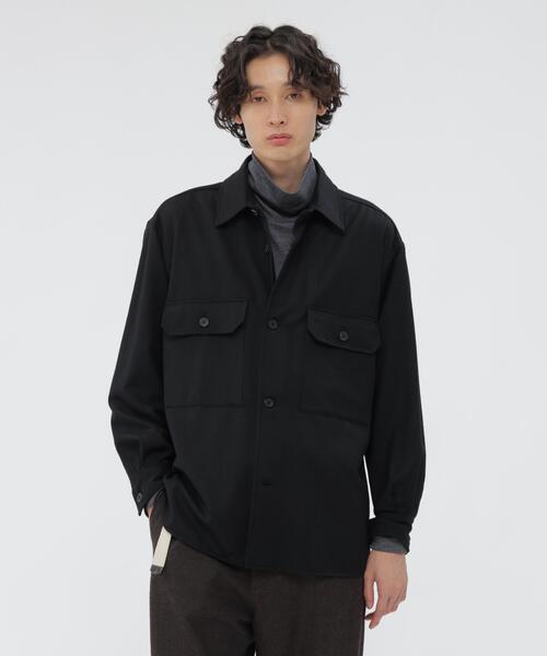 마가렛호웰 남성 셔츠 MERINO CASHMERE FLANNEL SHIRT 25AW