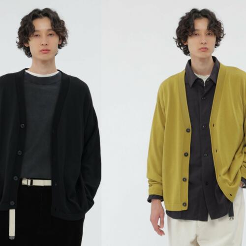 마가렛호웰 니트 가디건 WASHABLE MERINO COTTON KNITWEAR 25AW