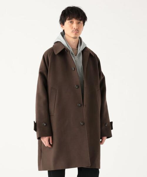 빔즈 와이드 스테인 칼라 멜튼 코트 25AW 11-19-0165-887
