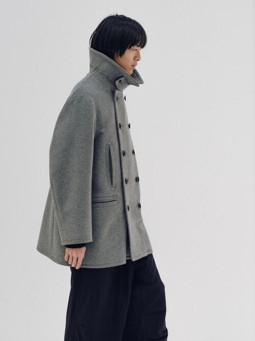 캡틴선샤인 코트 재킷 캐시미어 울 Pea Coat 25AW