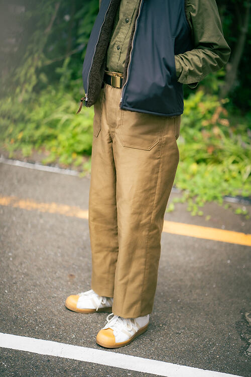 리얼맥코이 밀리터리 팬츠 바지 U.S.N. N-1 TROUSERS MODIFY MP25103 25AW