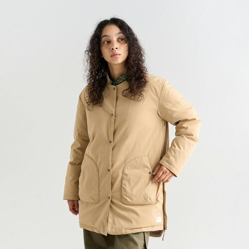 난가 여성 패딩 재킷 HINOC RIPSTOP INNER DOWN LONG CARDIGAN 25AW