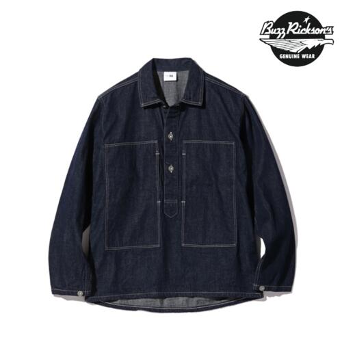 버즈릭슨 데님 풀오버 재킷 밀리터리 점퍼 BR15301