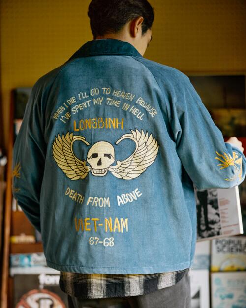 페로우즈 DFA 자수 수베니어 자켓 빈티지 점퍼 25W-PVSJ1