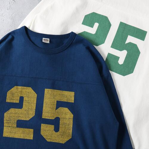 반스아웃피터스 헤비웨이트 풋볼 긴팔 티 25AW BR-25446