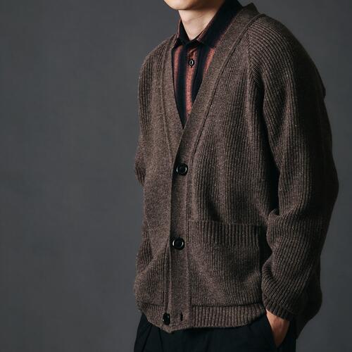 반스아웃피터스 데일리 울 니트 가디건 BR-25376 25AW