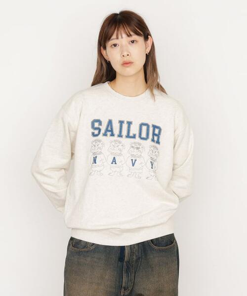 빔즈 SAILOR CREWNECK SWEAT 스웨트 티 맨투맨 25AW 75-13-0905-214