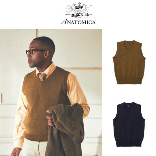 아나토미카 울 베스트 니트 조끼 KFV VEST