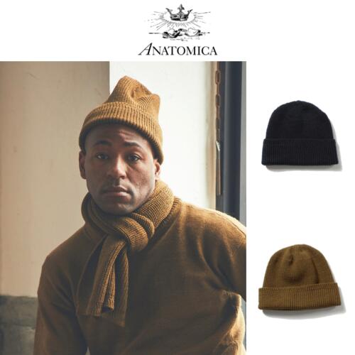 아나토미카 와치 캡 울 니트 비니 모자 KNF WATCH CAP