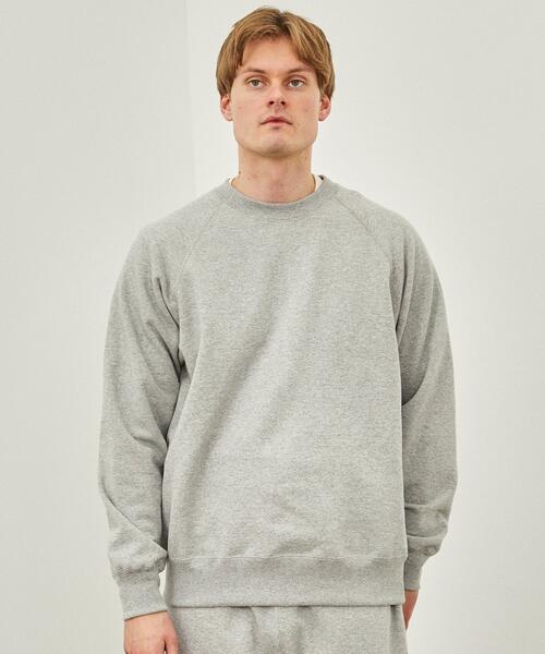 아나토미카 스웨트 티 맨투맨 SWEAT RAGLAN CREW NECK GREY