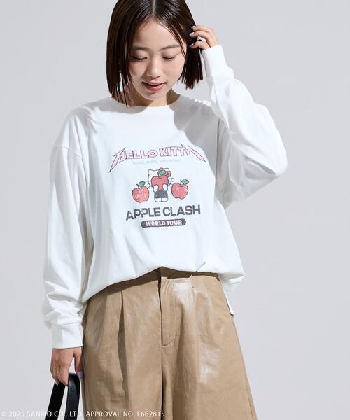 프릭스스토어 여성 헬로 키티 긴팔 티 25AW 1120248902691