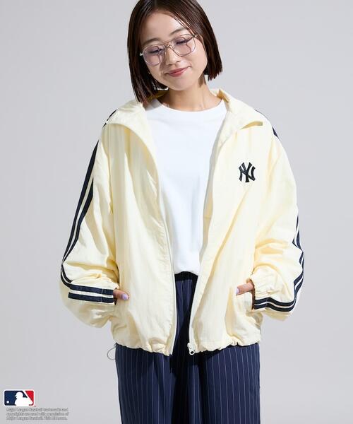 프릭스스토어 X MLB 나일론 블루종 여성 점퍼 재킷 25AW 1153248901554