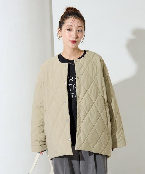 프릭스스토어 여성 리버시블 퀼팅 재킷 점퍼 25AW 1355248900030