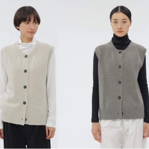 마가렛호웰 여성 니트 조끼 SOFT CASHMERE KNITWEAR 25AW